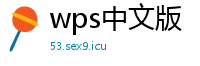 wps中文版
